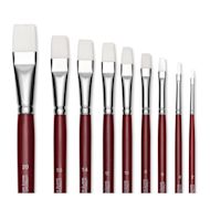 Utrecht Series 232 Synthetic White Nylon Sable Bright Brushes