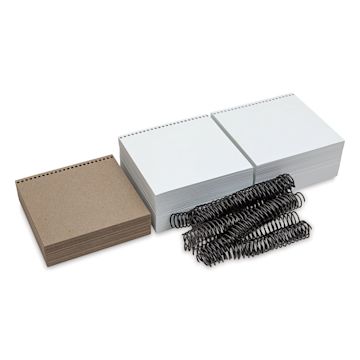 Open in modal - Bookmaking Class Pack - 6" x 6", 12 Books