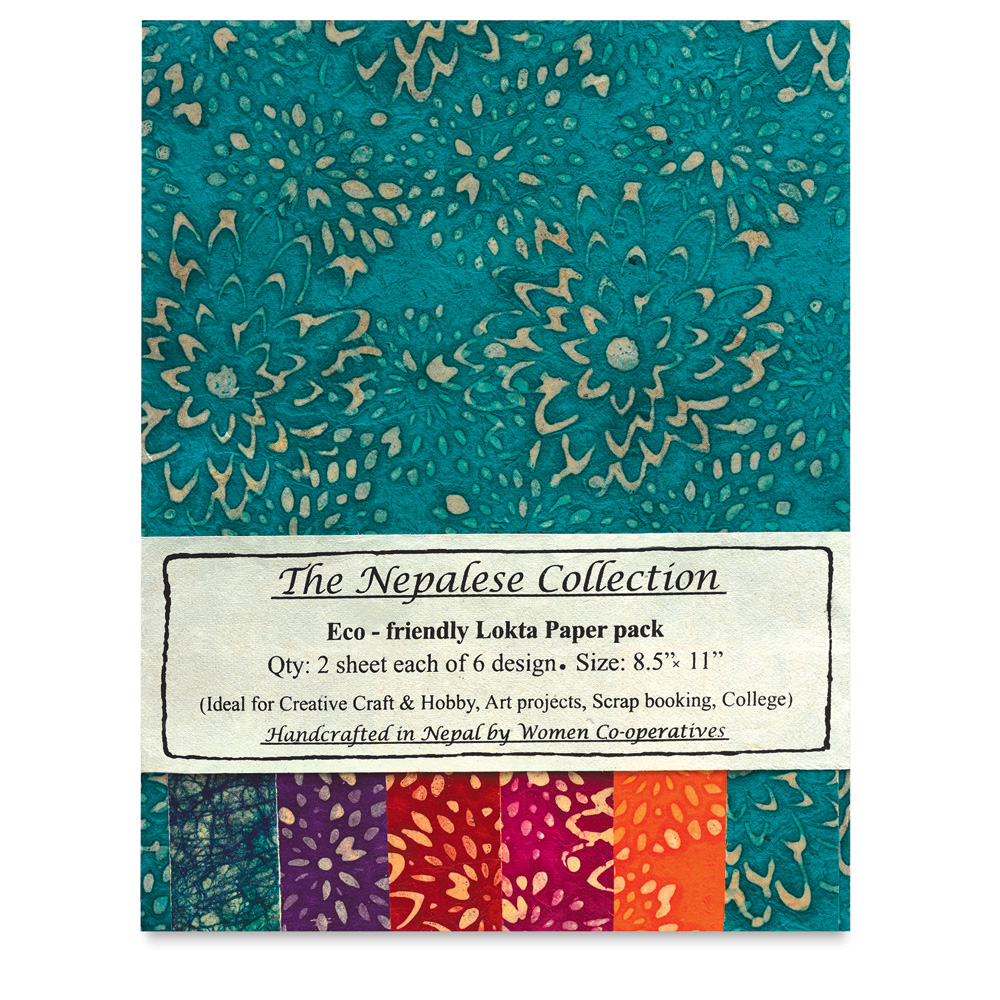 Handmade Nepalese Lokta Paper Pack, Marble Scrap Origami Luxury Paper,  Bookbinding, Envelopes Lining - Yahoo Shopping