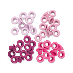 We R Memory Keepers Eyelets - Pink Assortment, Standard, Pkg of 60