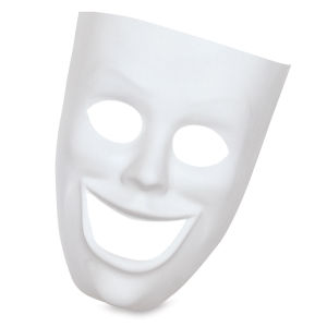 Creativity Street Plastic Face Mask Happy Blick Art Materials