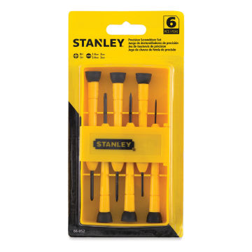 Stanley Jewelers Precision Screwdriver - Set of 6 shown in package