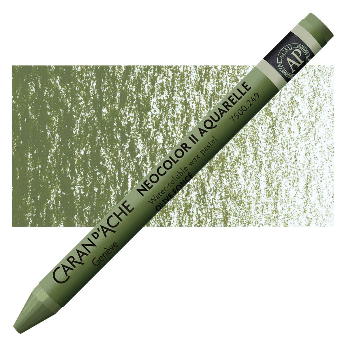 Caran d'Ache Neocolor II Water-Soluble Wax Pastels - Light Olive