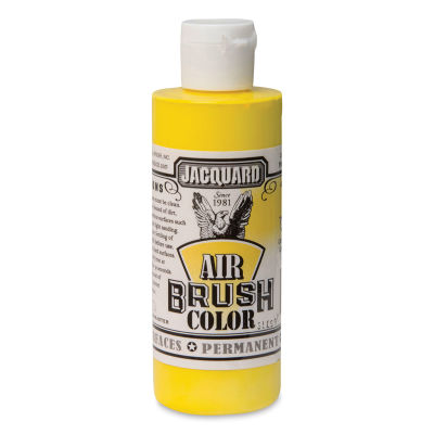 Jacquard Airbrush Paint - 4 oz, Opaque Yellow