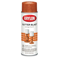 Krylon Glitter Blast Spray Paint - Orange Burst, 5.75 oz can