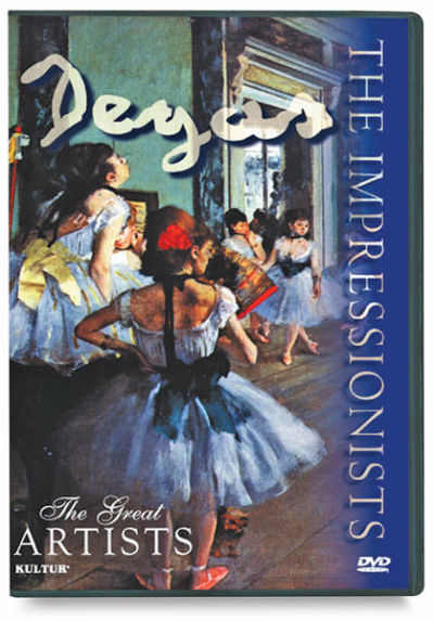 Impressionists DVDs - Front view of Degas DVD
