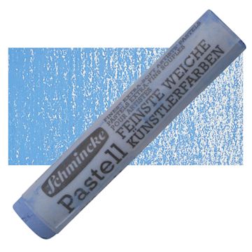 Open in modal - Schmincke Soft Pastel - Cerulean Blue M pastel and swatch