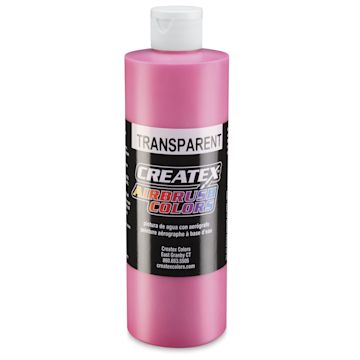 Open in modal - Createx Airbrush Color - 16 oz, Transparent Flamingo Pink