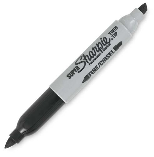 Sharpie® Twin-Tip Permanent Marker, Fine/Ultra Fine Poin