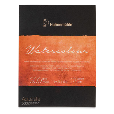 Hahnemühle The Collection Watercolor Pad - 9" x 12" (front cover)