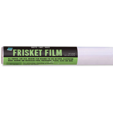 Grafix All-Purpose Frisket Film - Roll, 12" x 4 yds, Matte, Low Tack