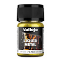 Vallejo Liquid Metal Alcohol Paint - Old Gold, 35 ml