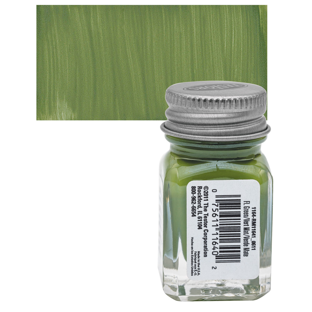 Testors Enamel Paint - Gloss - Sublime Green 1/4 oz.