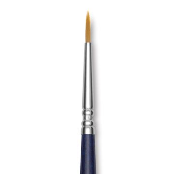 Open in modal - Escoda Chronos Brush - Long Handle, Round, Size 1, close-up