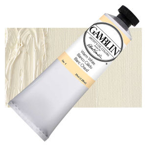 Gamblin Artists' Oil Color - Warm White, 37 ml tube