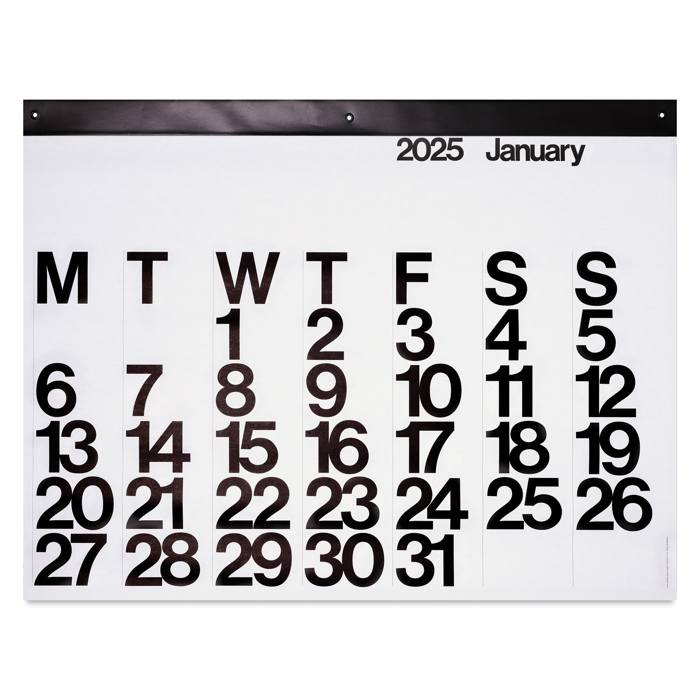 Stendig 2025 Wall Calendar BLICK Art Materials