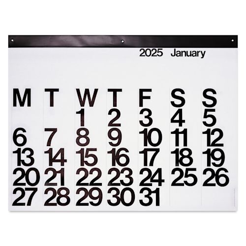 Stendig 2025 Wall Calendar BLICK Art Materials