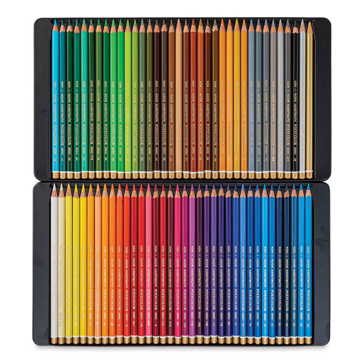 72 Piece Colored Pencil Set in Display Tin