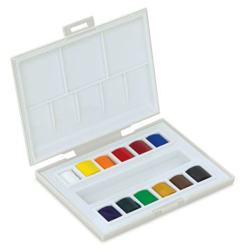 Sennelier La Petite Aquarelle Watercolor Set, 12-Color Half Pan