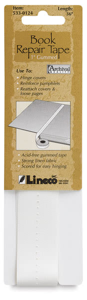 lineco-book-repair-tape-1-x-36-blick-art-materials