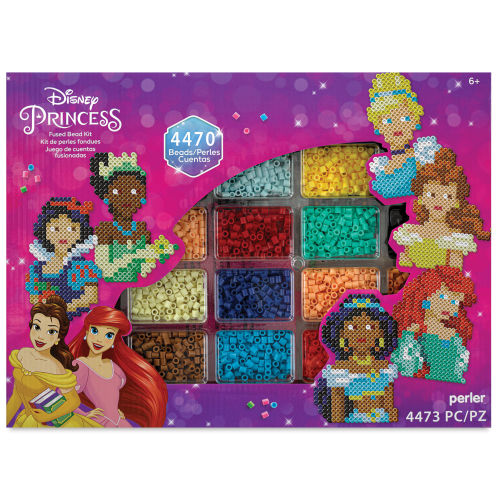 Perler Disney Princesses Fused Bead Kit - Deluxe Box