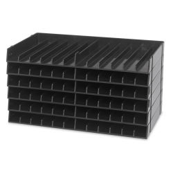 Spectrum Noir Marker Storage Trays in Black, shown empty