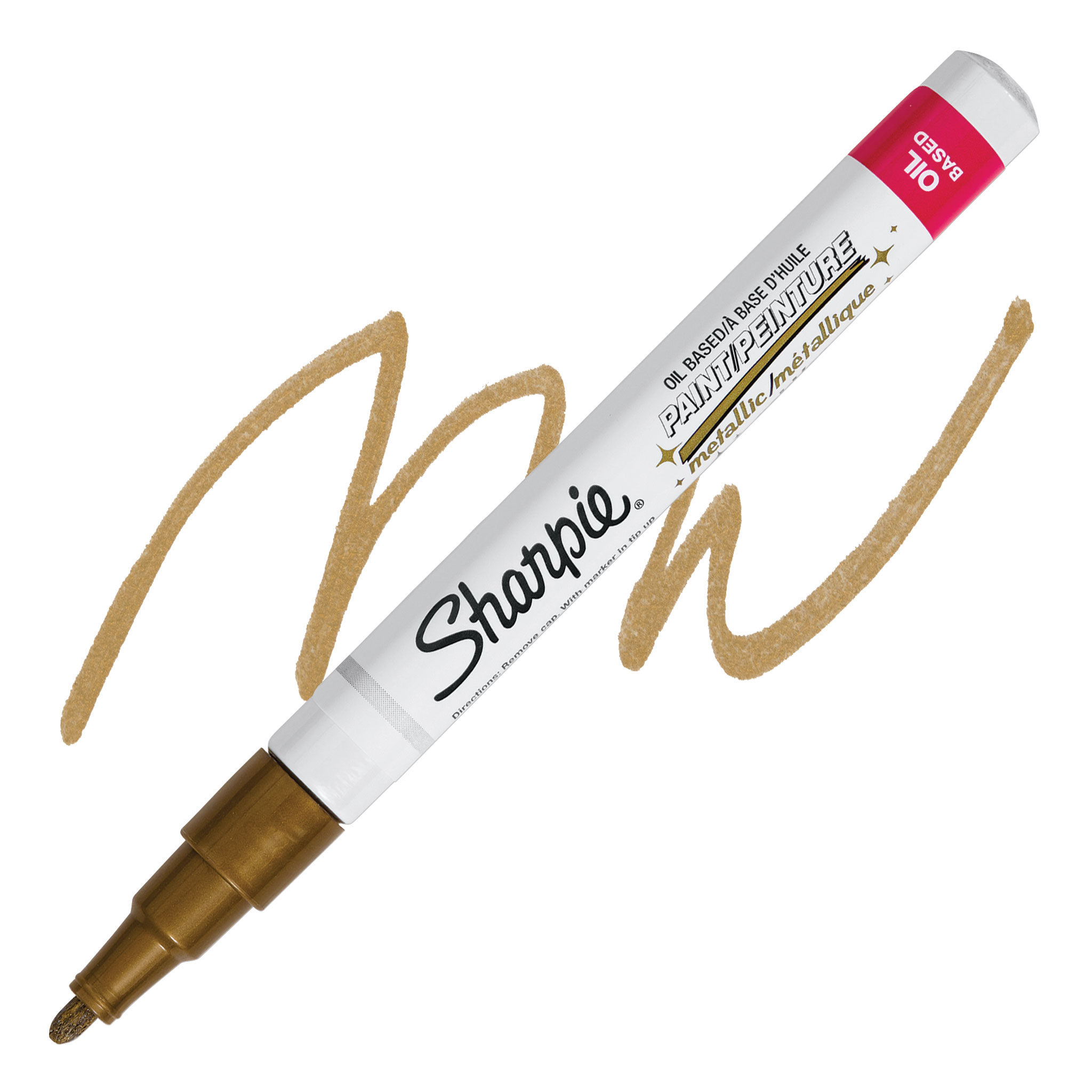 Sharpie Oil-Based Paint Marker, Fine Point, Gold