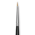Trekell Synthetic Gold Taklon Brush - Round, Long Handle, Size 5/0