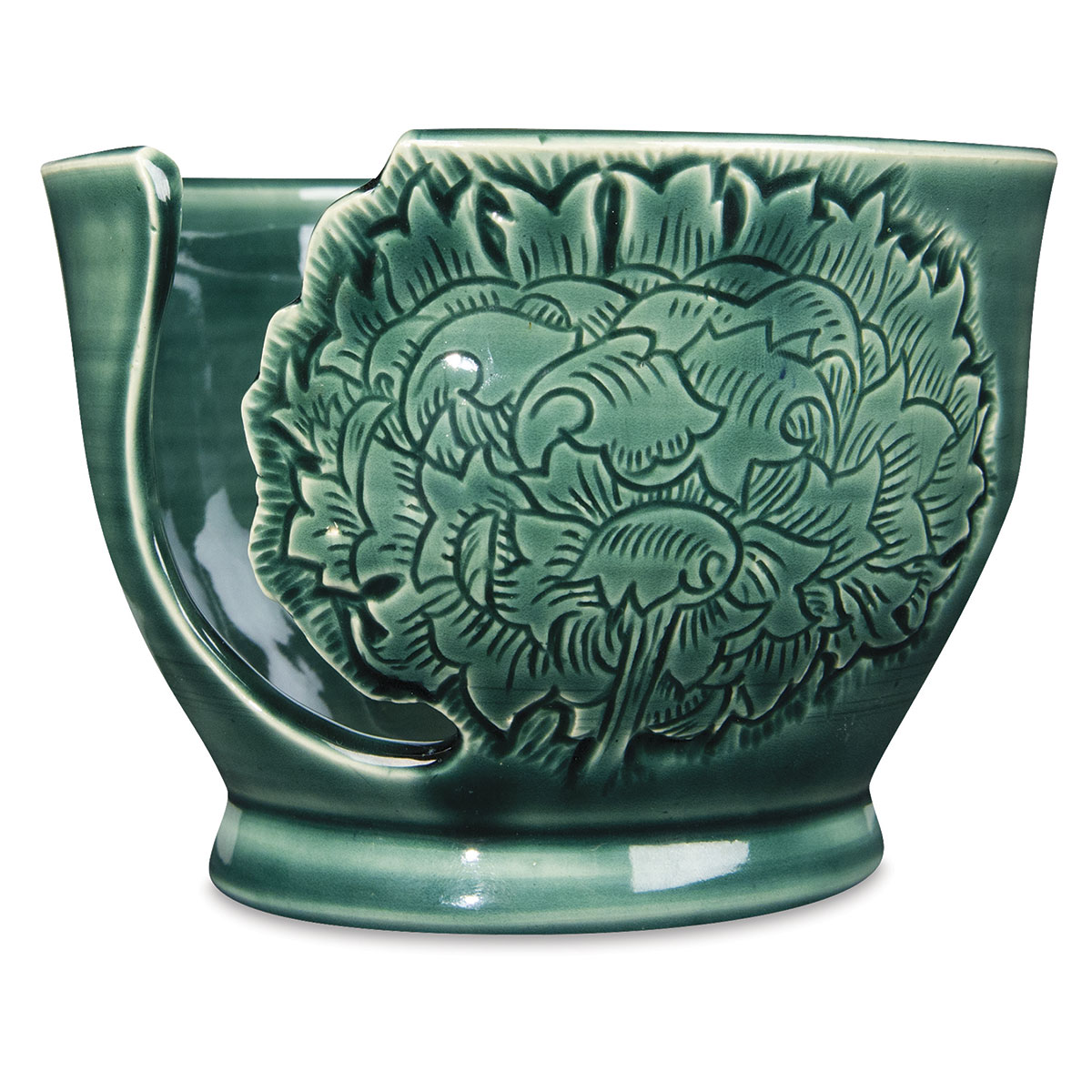 AMACO Celadons: We tested our popular Celadon glazes at cone 5, 6, and 7.  Nearly all of the Celadon line keep true to …