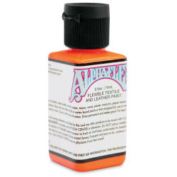 Alpha6 AlphaFlex Textile and Leather Paint - Electroshock Red, 74 ml, Bottle
