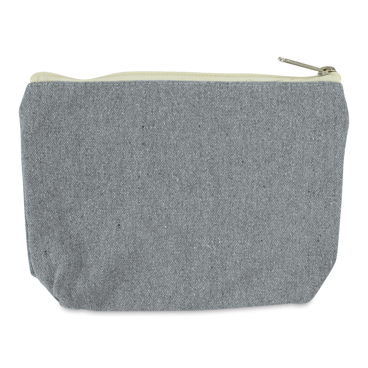 Harvest Import Recycled Canvas Zipper Pouch - With Gusset, 5½