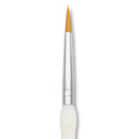 Royal & Langnickel Soft Grip Golden Taklon Brush - Round, Short Handle, Size 3