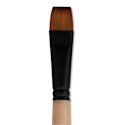 Dynasty Black Gold Brush - Chisel Blender, Short Handle, Size 20