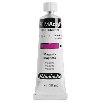 Open in modal - Schmincke Primacryl Professional Acrylic Paint - Magenta, 35 ml Tube