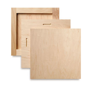 Art Boards Natural Maple Panels (Front, Uncradled, Cradled)
