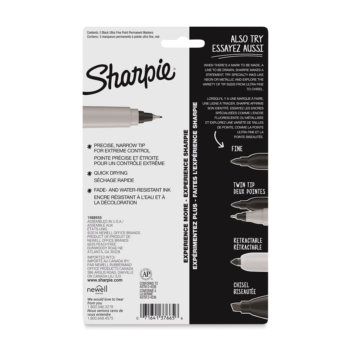 Ultra Fine Point Sharpie Marker - Black