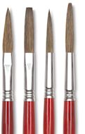 Escoda Light Ox Hair Lettering Brushes