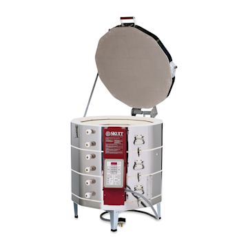 Open in modal - Skutt KM Series Kilnmaster Automatic Kiln - KM-1227-3, Cone 8, 240V, 3P, 29.3A