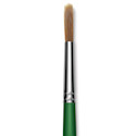 Blick Economy Golden Nylon Brush - Round, Long Handle, Size 10