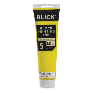 Blick Water-Soluble Block Printing Ink - Yellow, 5 oz