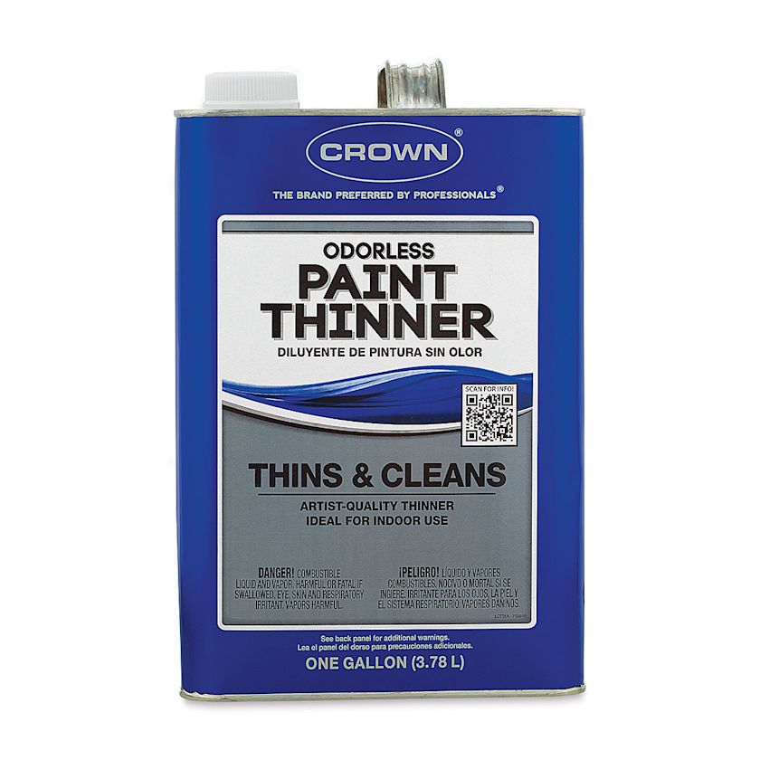 Crown Odorless Paint Thinner Gallon BLICK Art Materials