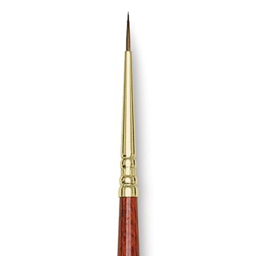 Open in modal - Blick Master Kolinsky Sable Brush - Pointed Round, Short Handle, 2/0 close up