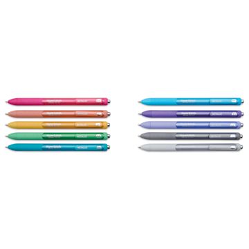 Open in modal - Paper Mate Inkjoy Retractable Metallic Gel Pens - Assorted Colors, Set of 10