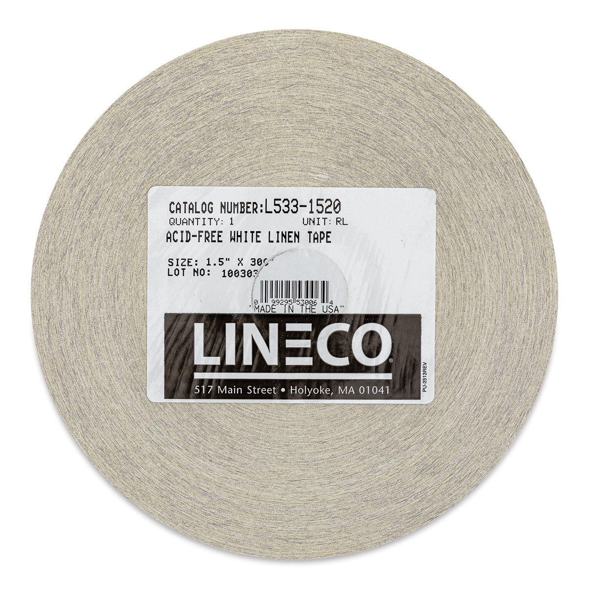 Lineco Gummed Linen Hinging Tape 1.5 x 300' L533-1520