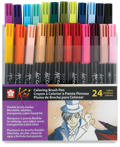 Sakura Koi Coloring Brush Pens and Sets