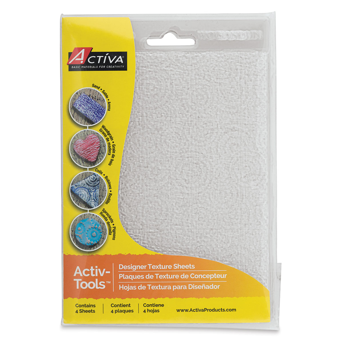 set of 5 ACTIVA Activ-Tools Geometric Clay Cutters 