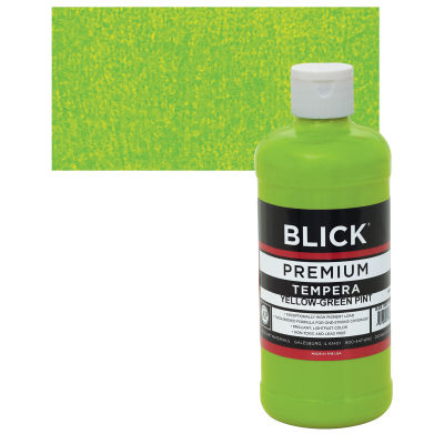 Blick Premium Grade Tempera - Yellow-Green, Pint