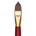 Blick Master Synthetic Kolinsky Brush - Short Handle, Filbert, Size 24