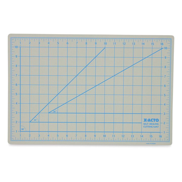 XActo SelfHealing Mat 12" x 18", Grey BLICK Art Materials