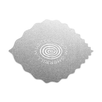 Open in modal - Mudtools Stainless Steel Drawing Rib - Leaf, Wave